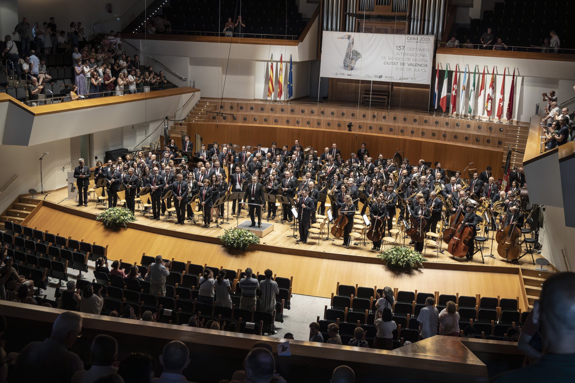 La Banda al CIBM 2025 del Palau de la Música de València